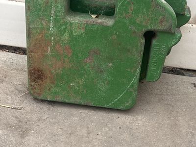 John Deere suitcase weights