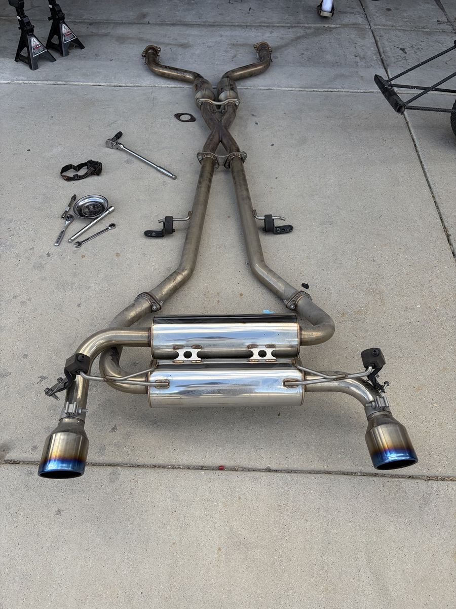 Invidia Gemini stainless steel dual cat back exhaust