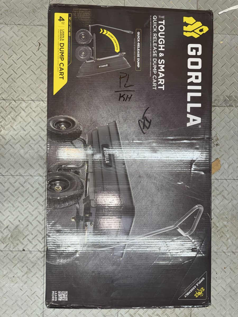Gorilla dump cart