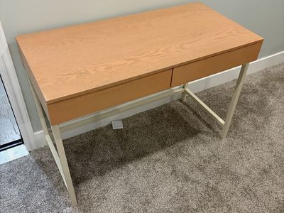 Lightly used desk with two drawers