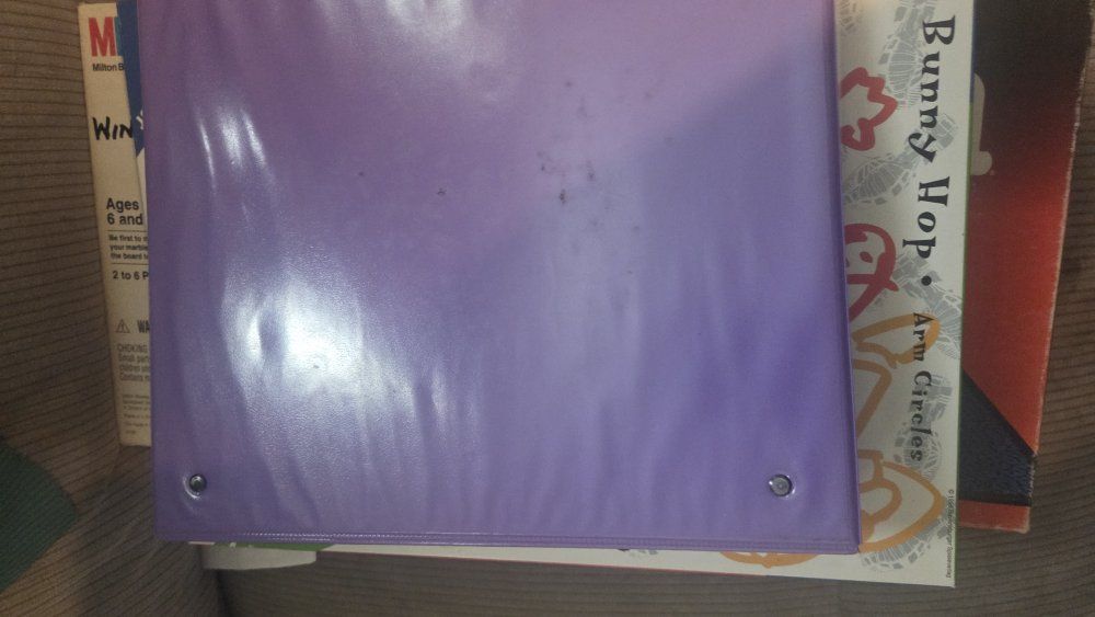 purple binder