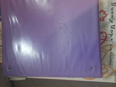 purple binder