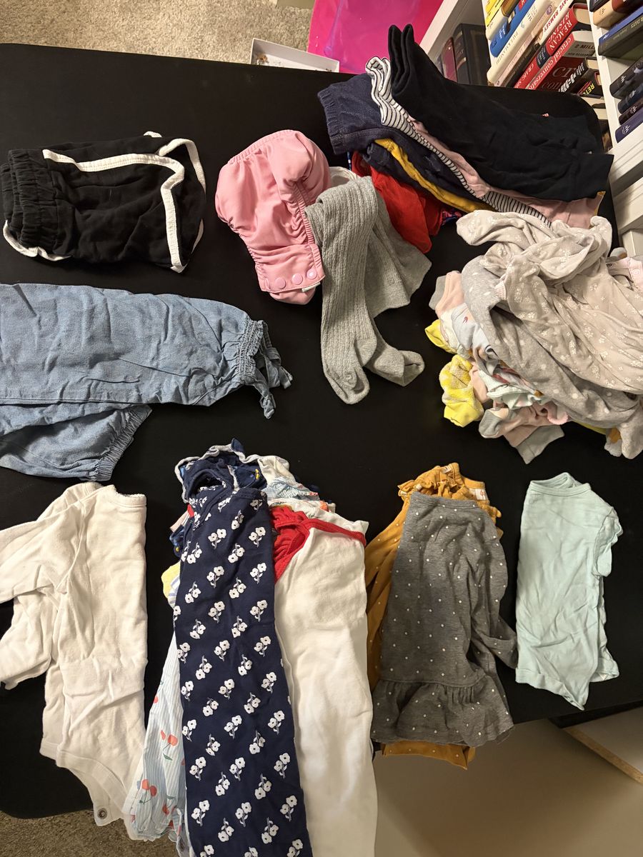Assorted 9 month girl clothes