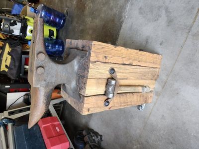 Cliff Carroll 70 Lb. Anvil with Stand