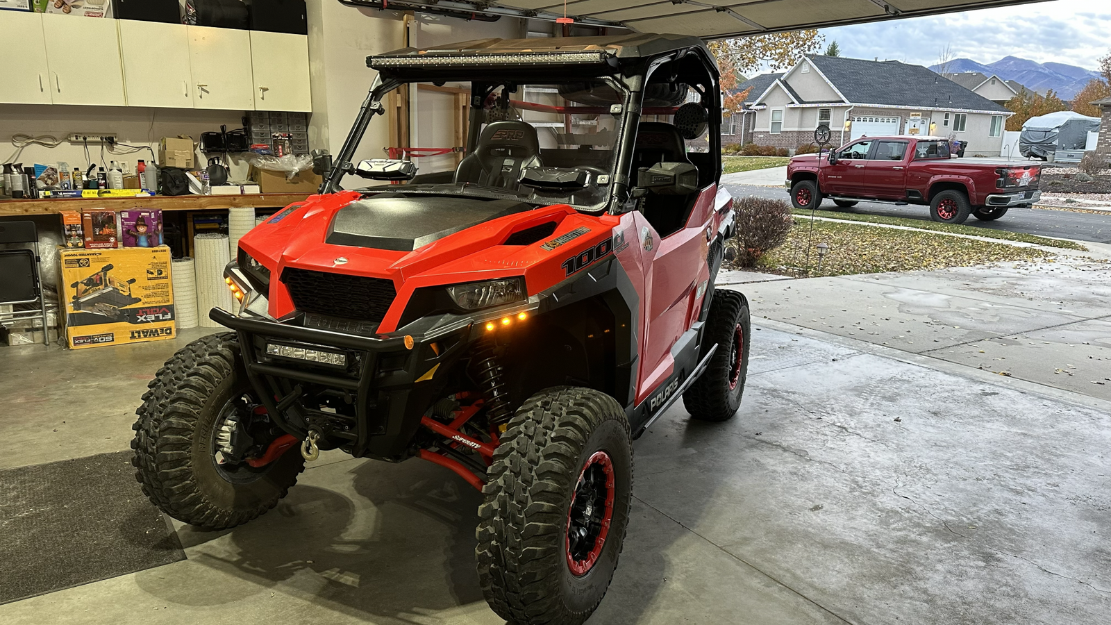 2017 Polaris General 1000 *VERY LOW MILES* w/ trailer
