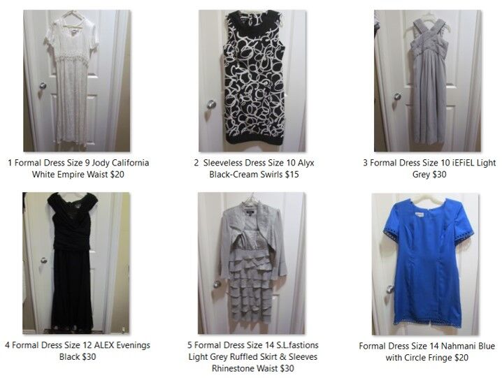 Formal Prom School Dance Homecoming Bridesmaid Dresses Sizes 9, 10, 12, & 14