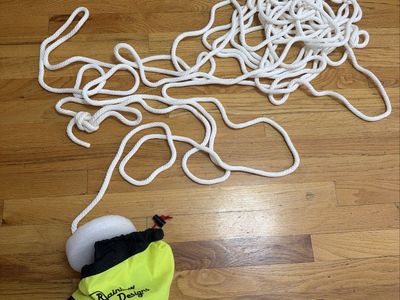 Rainbow Designs Throw Rope Rescue Bag, Water Sports Safety Equipment