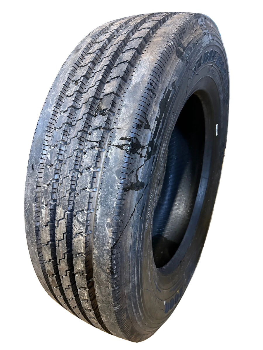 NOS AMERICUS AP2000 BSW 225 70 19.5 128/126M 14PLY COMMERCIAL TIRE AMD9005