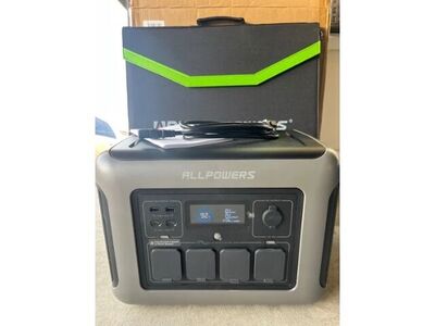 ALLPOWERS Power Station & Solar Panel (New)