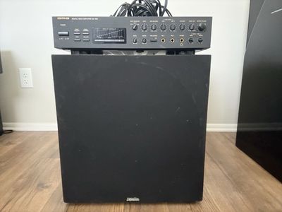 BMB Karaoke Juke model DA-600U receiver & PowerField 15 Subwoofer.