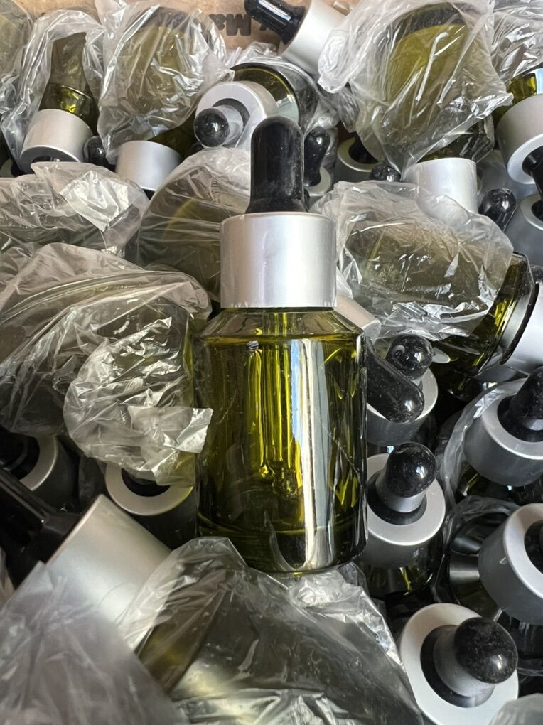 New 30ml Green Glass Dropper Bottles $0.50 Each