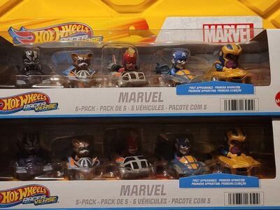 Marvel hotwheels racer verse