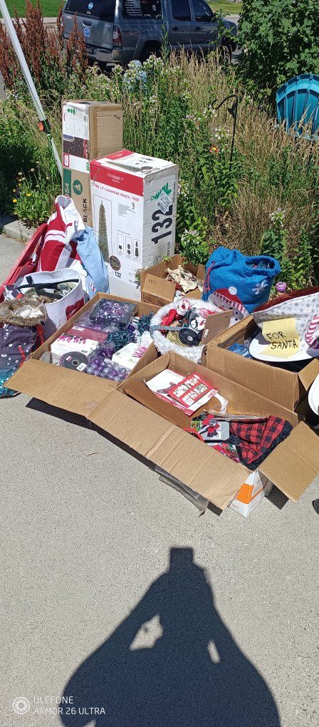 Various Items - Garage Sale Finds, Electronics, Home Goods, and More