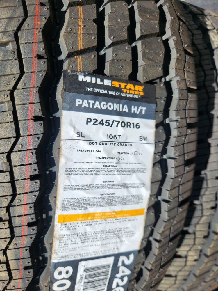 245/70r16 milestar Patagonia ht
