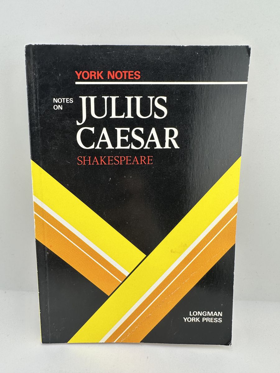 York Notes Julius Caesar Shakespeare Longman Study Guide PB 1980