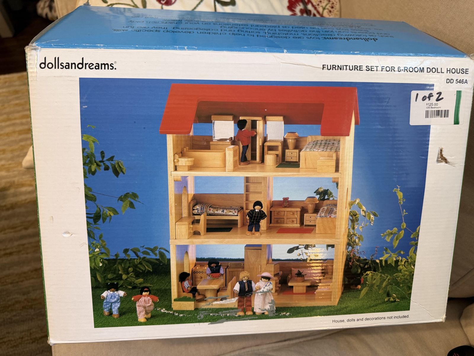 Furniture set for doll house