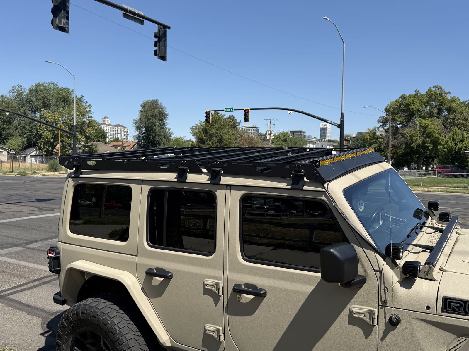 Sherpa Starlight Roof Rack for Jeep JLU