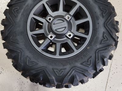 RZR Tires & Rims - New 29x9 Front & Used 29x11 Back
