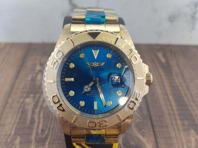Invicta Pro Diver Men's Watch - 43mm, Gold (29947)