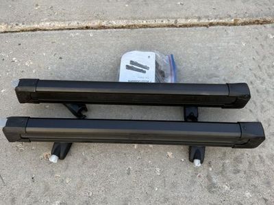 Thule SnowPack Ski & Snowboard Roof Rack W/Keys!
