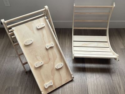 Wooden Jungle Gym