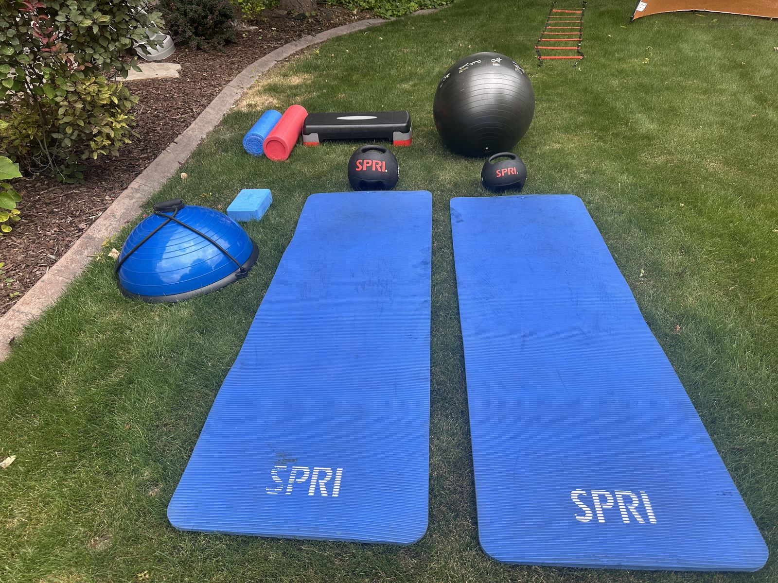 Professional SPRI & Gold's Gym Fitness Equipment Bundle + Trainer Tips