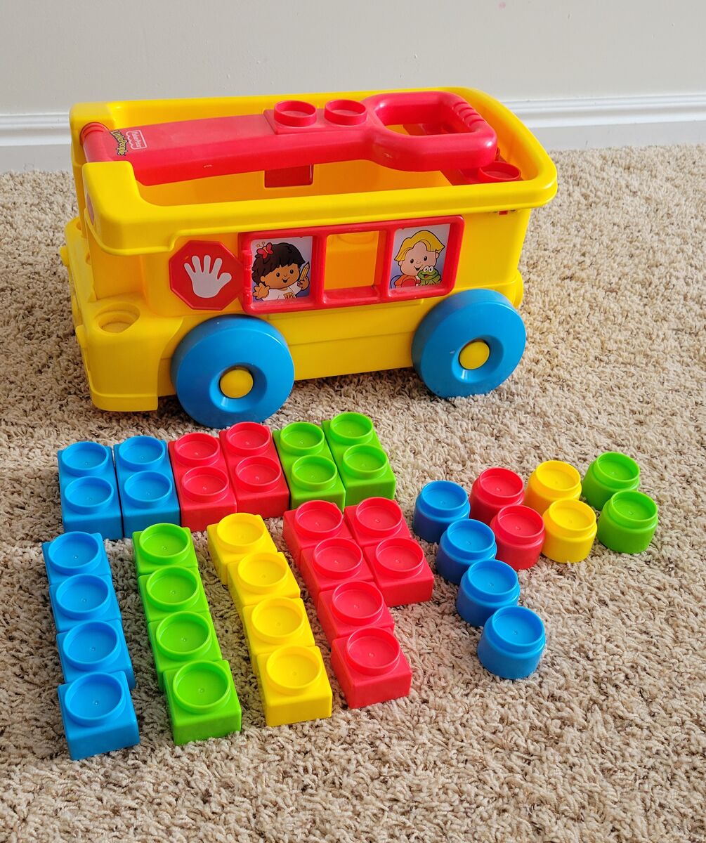 Fisher Price Little People Build & Pull Wagon