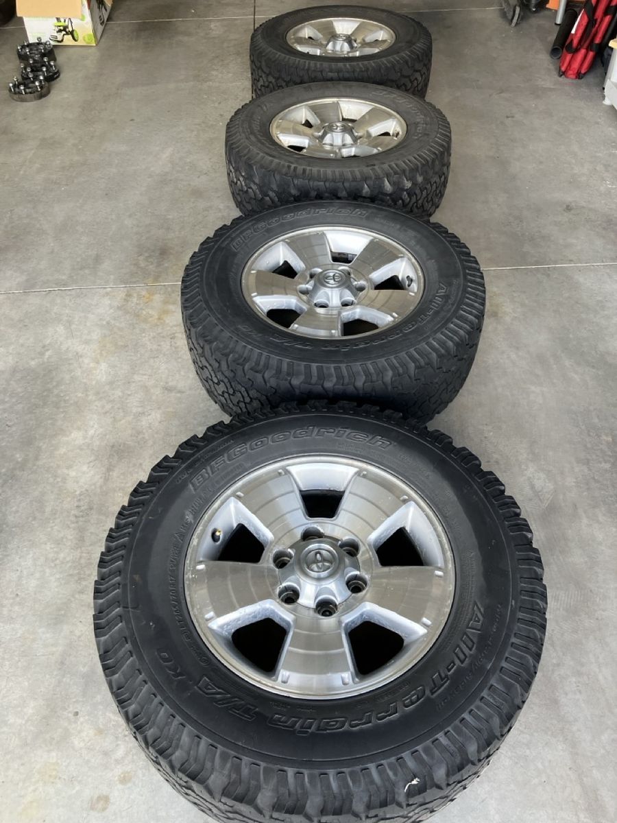 18" Toyota wheels (set of four)