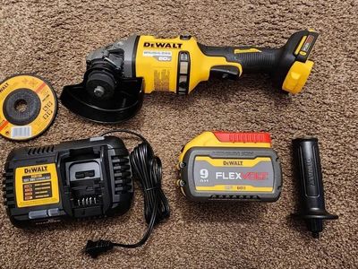 New Dewalt FlexVolt 60V MAX Angle Grinder Kit