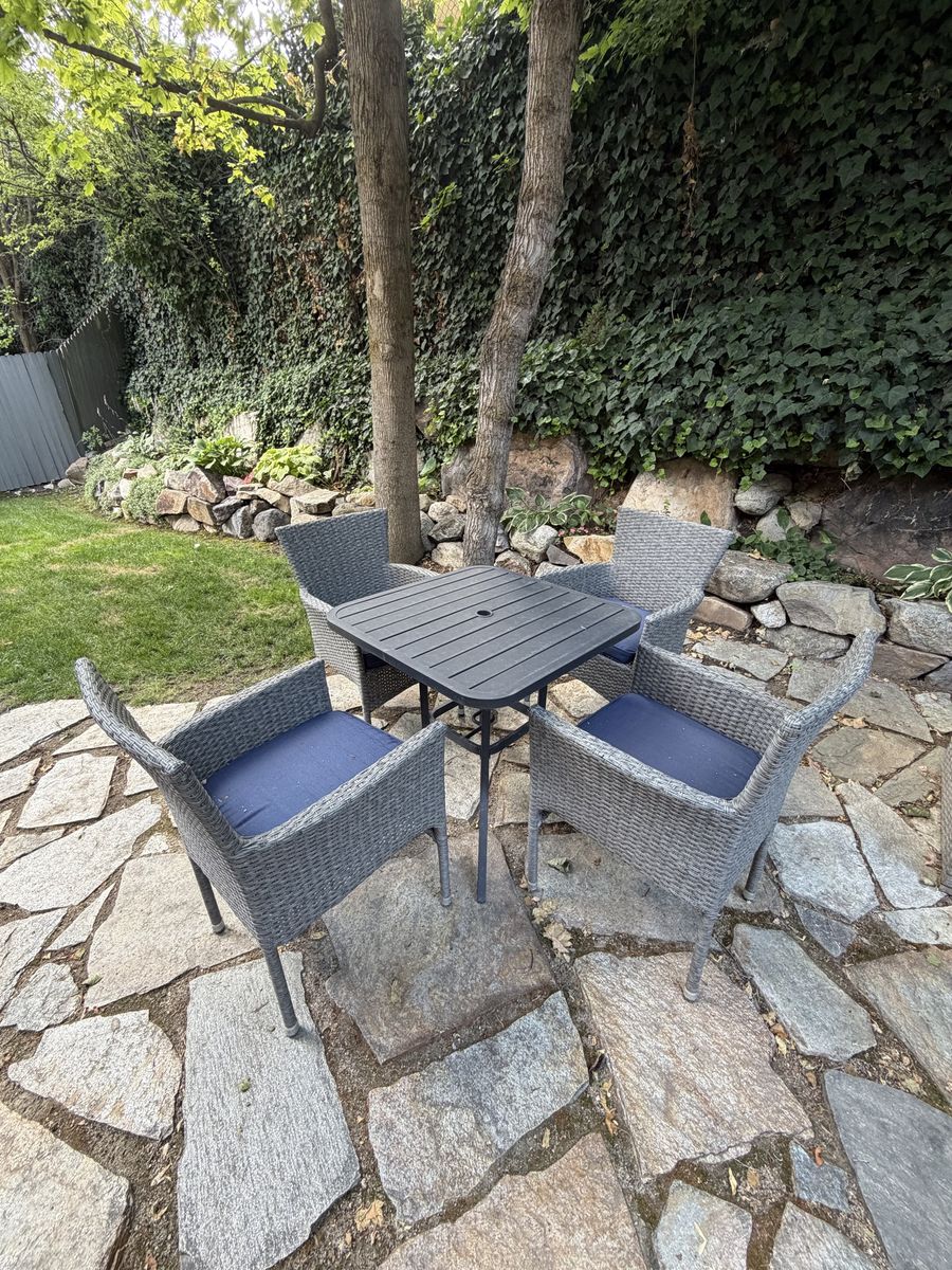 Nautica Patio Chairs and Table