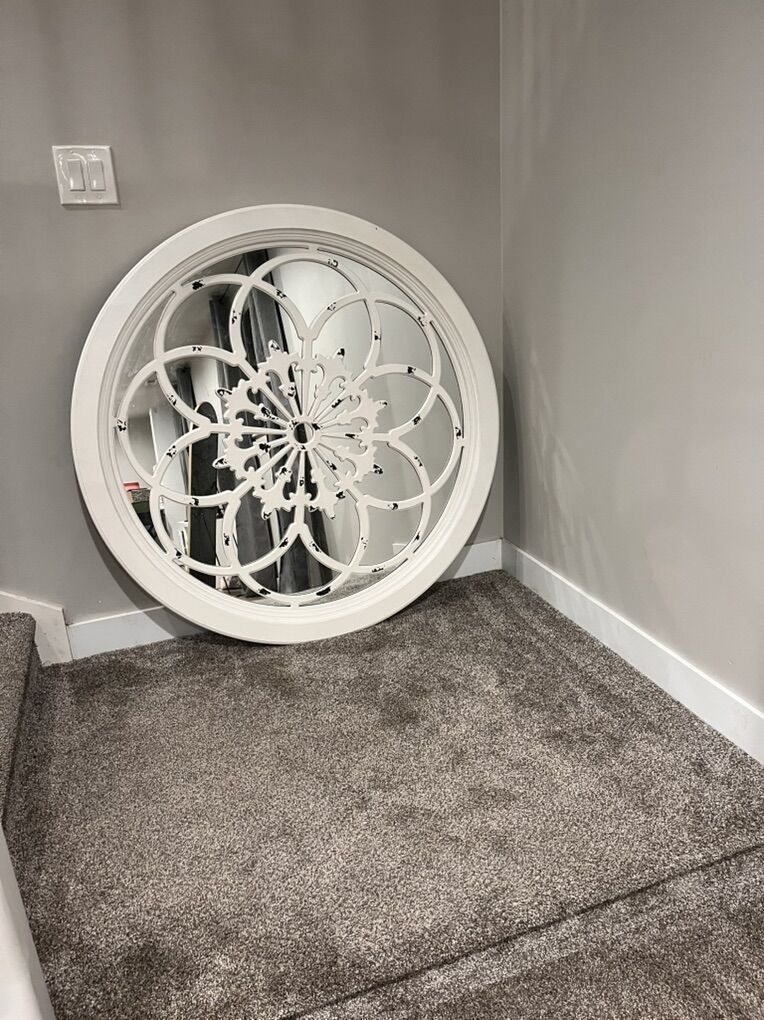 White Shabby Chic Mirror