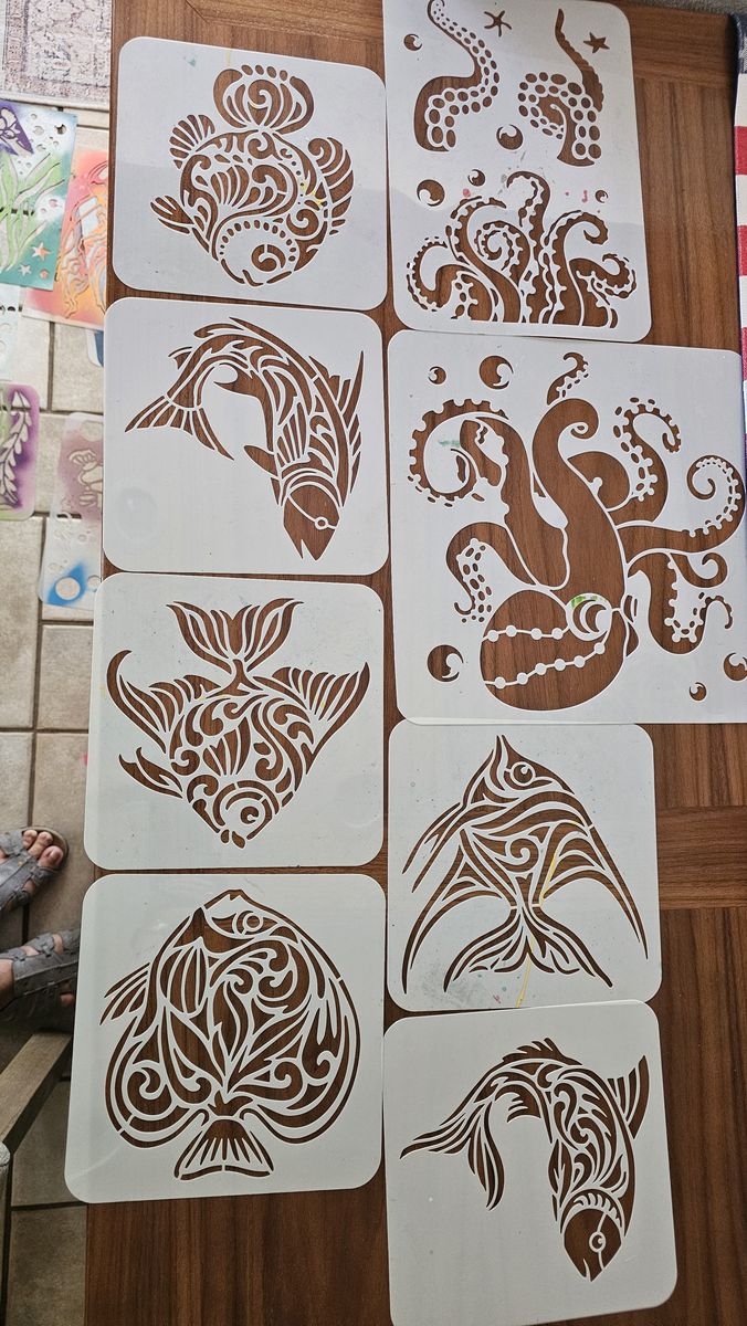 Stencils ocean
