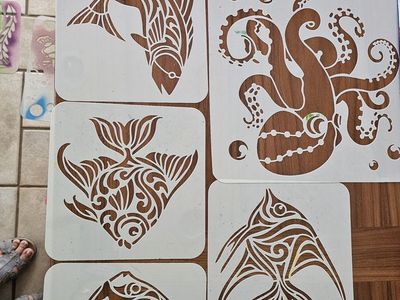 Stencils ocean