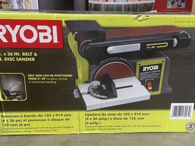 New Ryobi Corded Disc Sander
