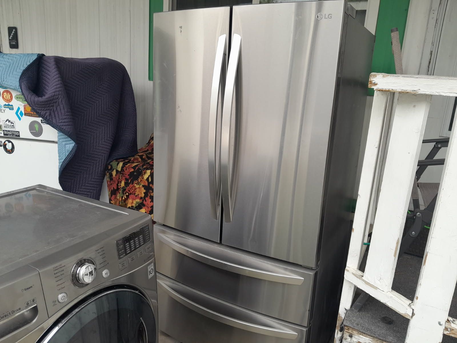 Beautiful Stainless LG French Door Refrigerator