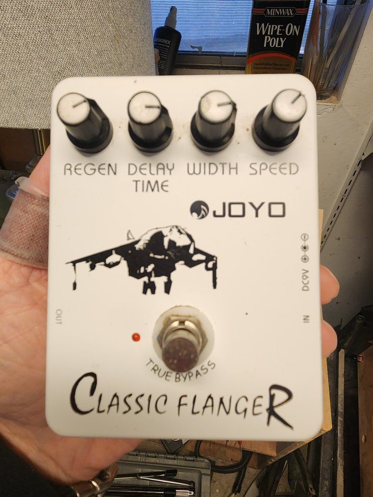 Joyo Classic Flanger Guitar Effects Pedal - True Bypass
