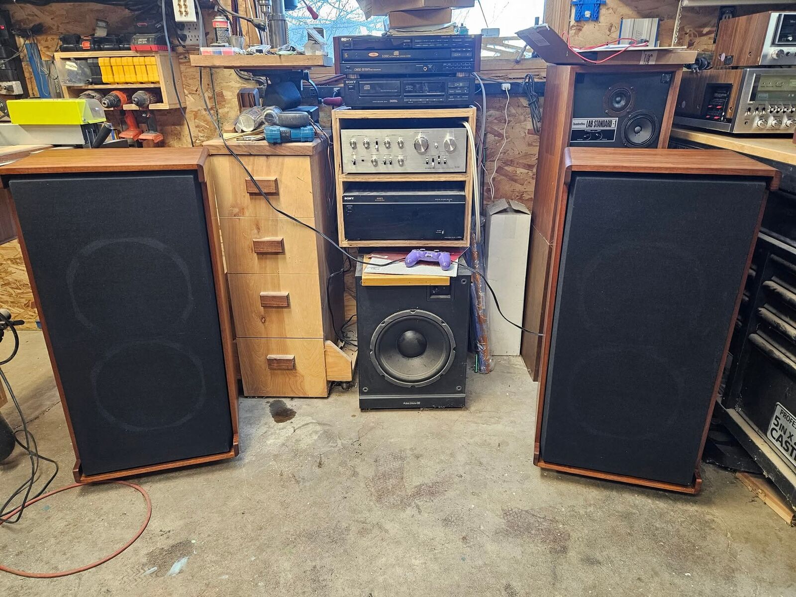 RARE Restored Sansui SP-L800 speakers