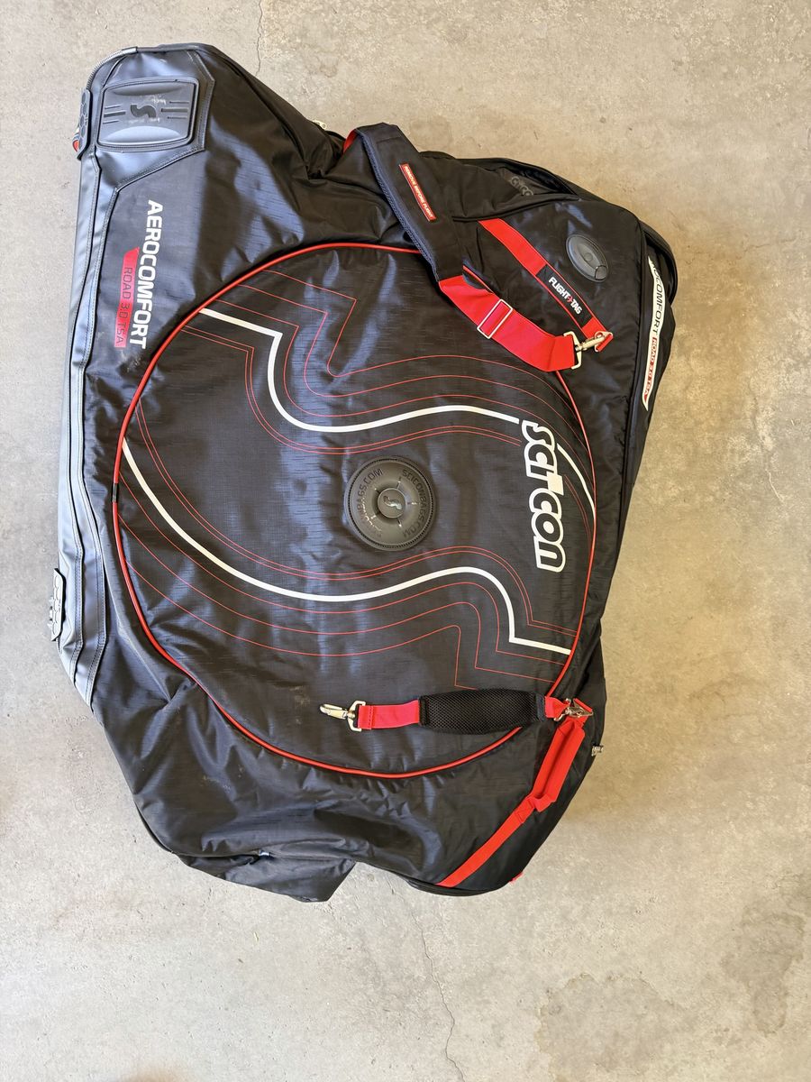 Scicon AeroComfort Road 3.0 TSA Bike Travel Bag — NEW with Tags — Red Edition (2 Available)