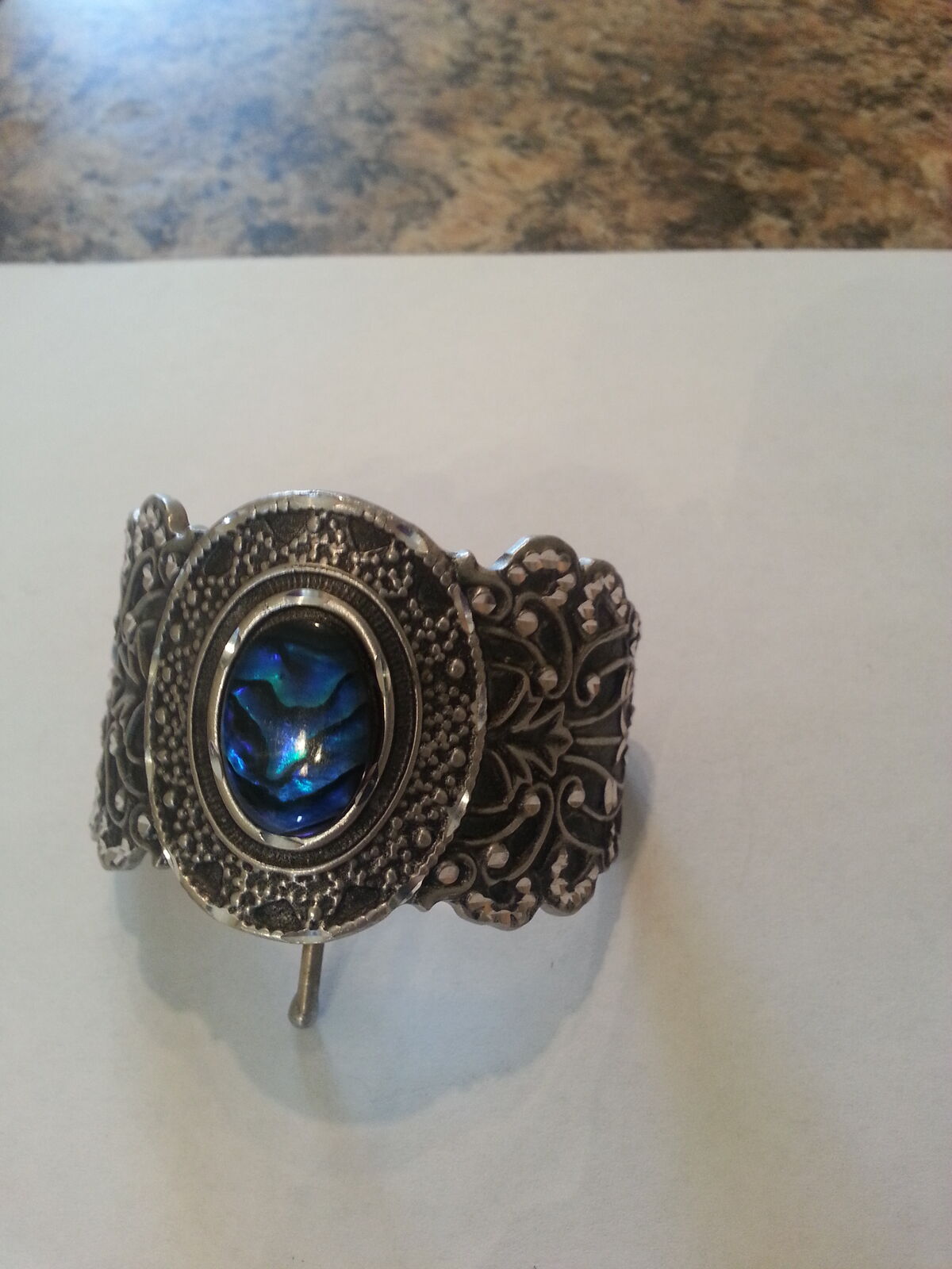 Metal ponytail decoration