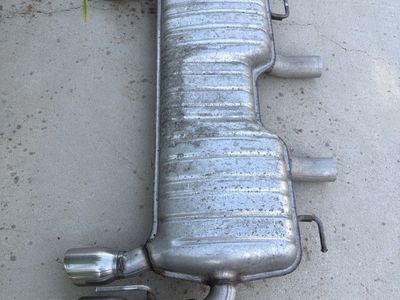 2019 Camaro Muffler with valves