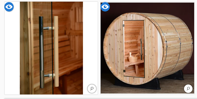 New 4 Person Cedar Steam Sauna from Almost Heaven