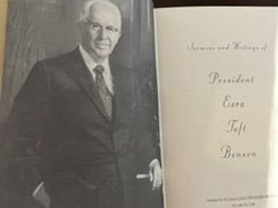 Sermons and Writings – Ezra Taft Benson (Burgundy, New), $30 OBO