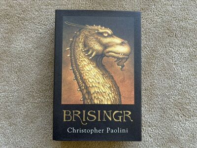 SIGNED 1st/1st Brisingr, by Christopher Paolini (hardcover)