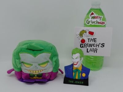 Talking Joker and Plush Cube