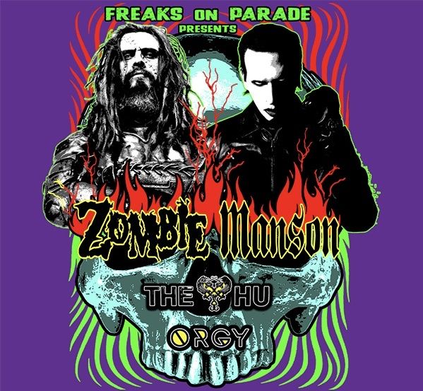 Rob Zombie at UFCUA Box Suite 7