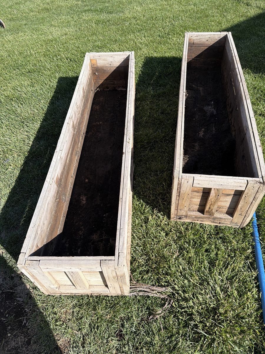 Planter boxes  6 foot