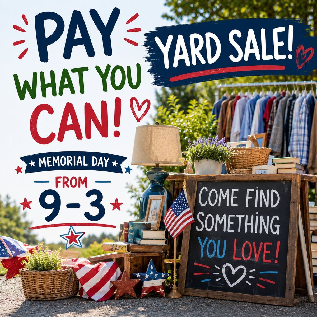 Huge Yard Sale