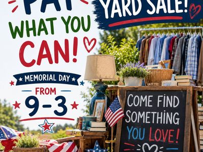 Huge Yard Sale