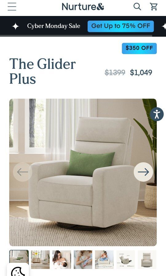 Glider Recliner Nuture&