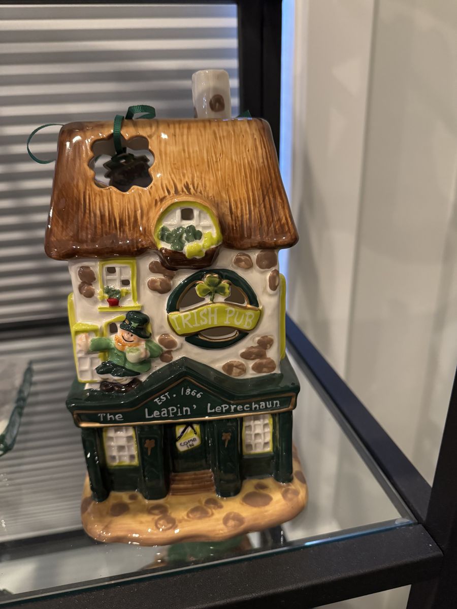 Blue Sky Clayworks Leaping Leprechan Pub